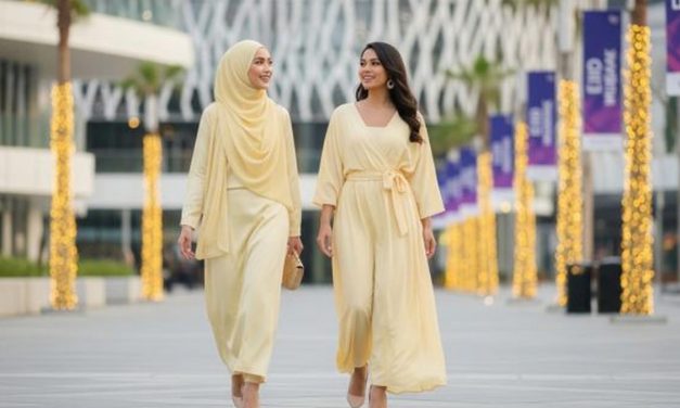 Model Baju Lebaran 2026, Gamis Hingga Kebaya Yellow Butter