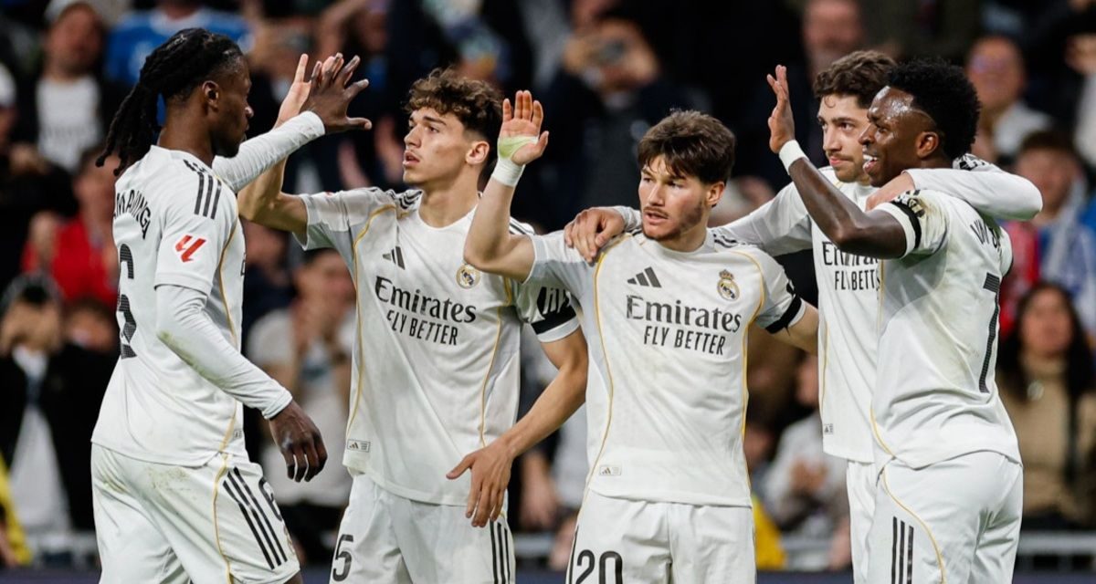 Real Madrid Menang Telak, Tempel Ketat Barcelona Di Puncak