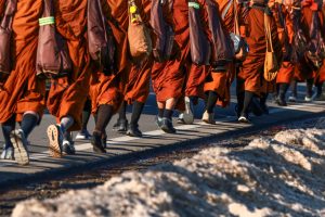 7 Biksu Vietnam Gelar "Walk for Peace" Berjalan Kaki Di Sri Lanka
