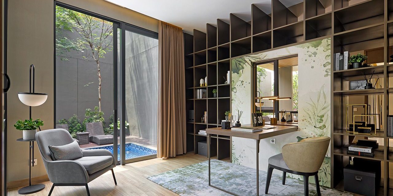 Cara Membuat Ruang Kerja Rumah Dengan Teori Psikologi Warna