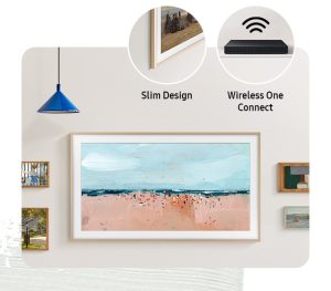 Samsung The Frame TV: Layar Matte Dan One Connect Box