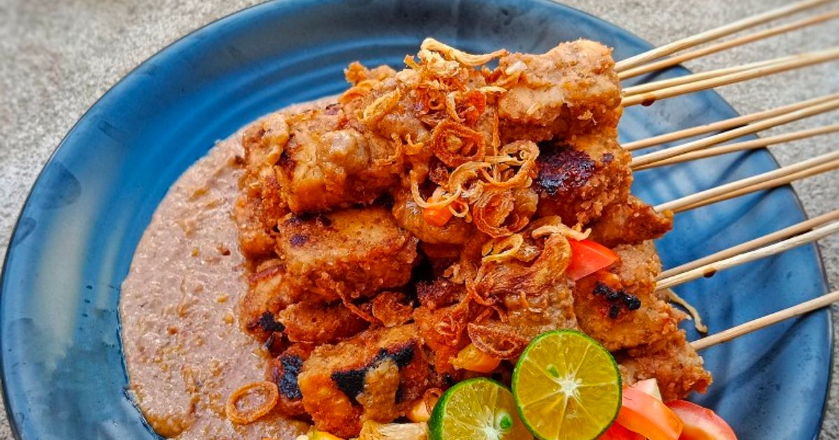 Sate Tempe Bumbu Kacang: Alternatif Kuliner Sehat Naik Daun