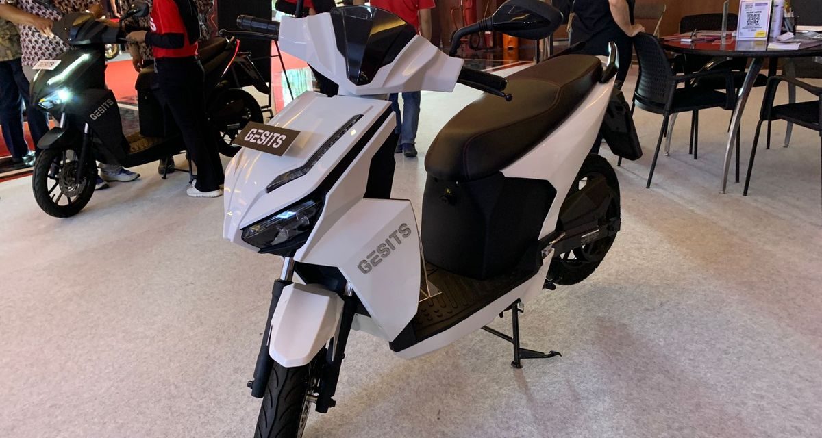 Gandeng Ojek Online, Gesits Sediakan 500 Unit Motor Listrik