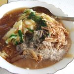 Mie Ongklok Wonosobo: Mi Kuah Kental Tapioka Dan Sate Sapi