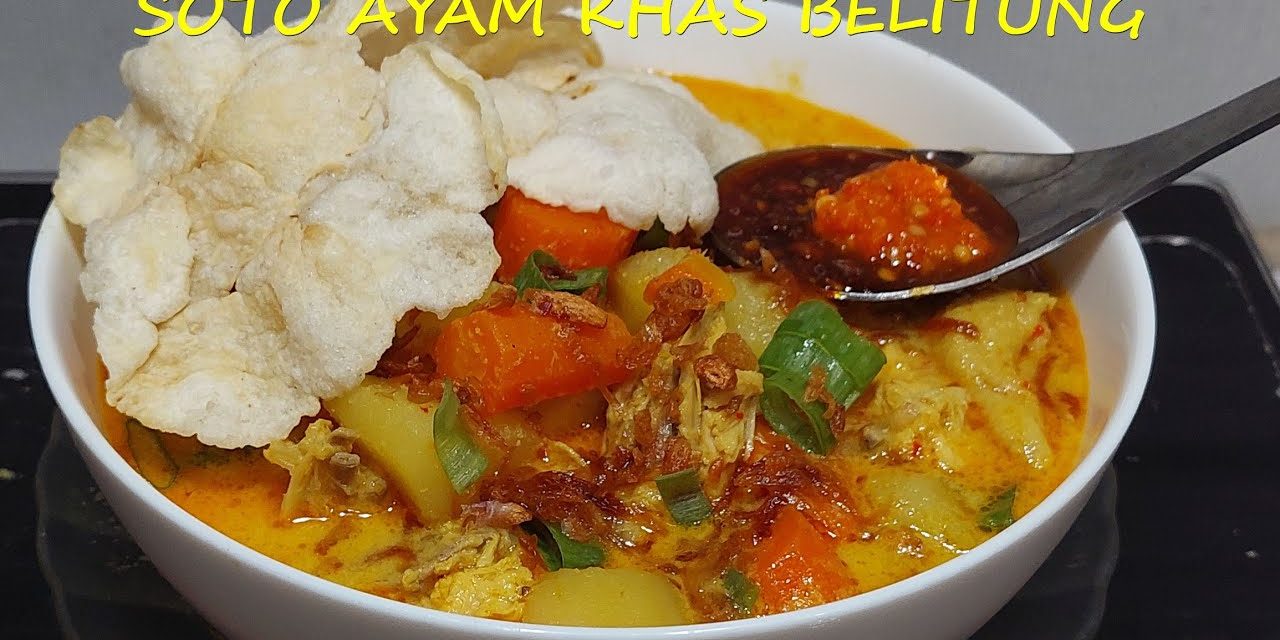 Soto Belitung Autentik: Berkuah Kaldu Udang Dan Kentang Rebus