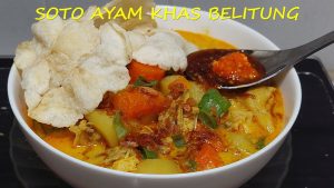 Soto Belitung Autentik: Berkuah Kaldu Udang Dan Kentang Rebus
