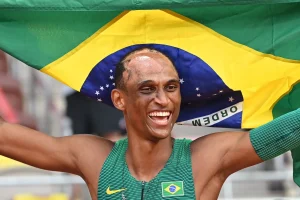 Alison Dos Santos Puncaki Podium Kejuaraan Atletik September