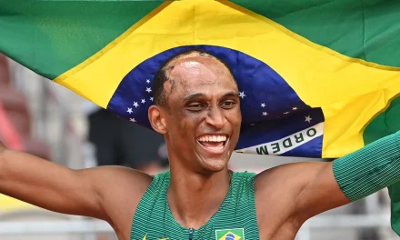 Alison Dos Santos Puncaki Podium Kejuaraan Atletik September